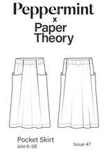 Load image into Gallery viewer, Peppermint Pocket Skirt