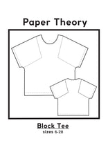 Load image into Gallery viewer, Block Tee PDF Pattern